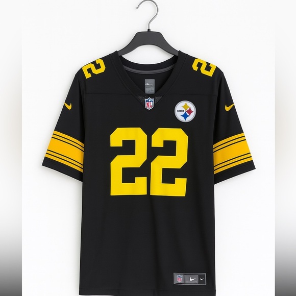 Nike Najee Harris #22 Pittsburgh Steelers Jersey | Men’s Large Black & Gold NFL - Picture 1 of 3